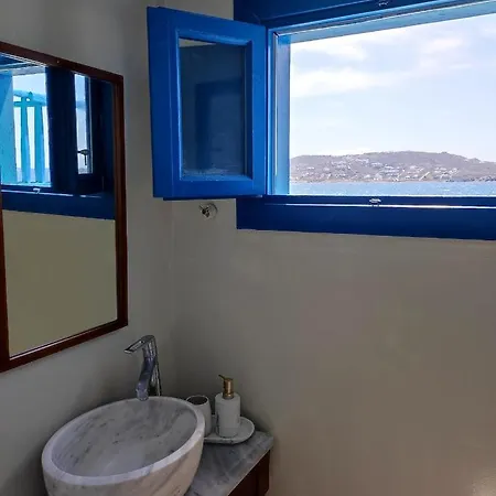 Thalassophile Deep Blue, Little Venice Mykonos Town